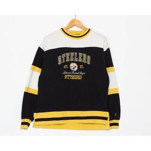 L| 90s Pittsburgh Steelers Sweatshirt - Men's Large | Vintage NFL Football